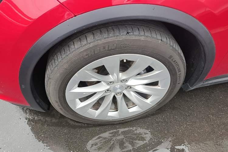 Used Tesla Model X 2019 Long-Range Version Left Front Wheel Hub