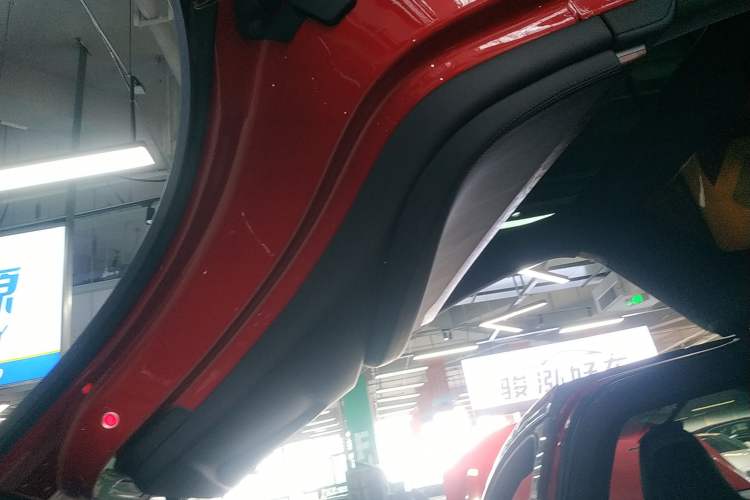 Used Tesla Model X 2019 Performance High-Performance Edition Left Rear Door Interior