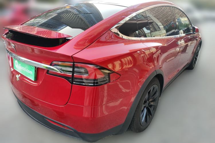 Used Tesla Model X 2019 Long-Range Version Rear Right 45 Deg