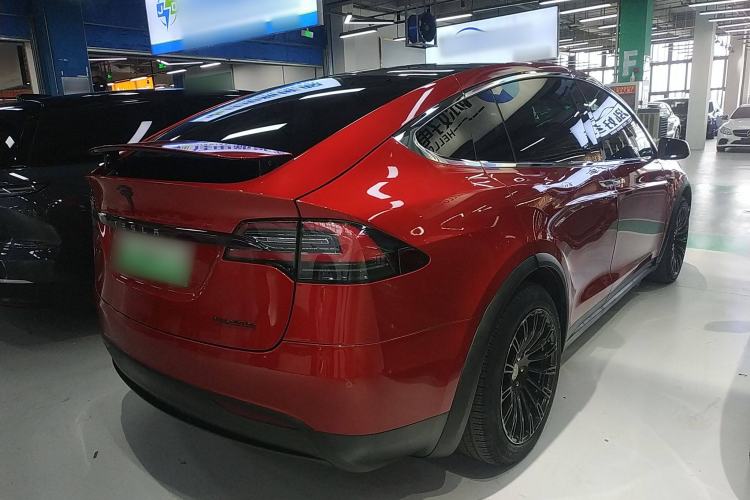 Used Tesla Model X 2019 Performance High-Performance Edition Rear Right 45 Deg