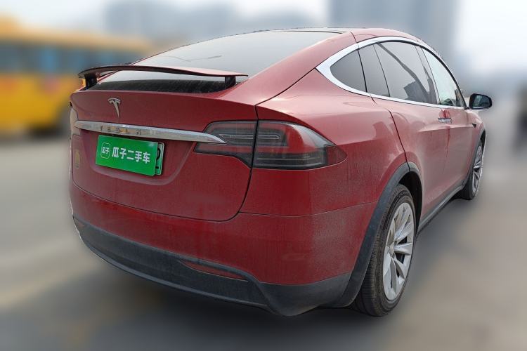 Used Tesla Model X 2019 Long-Range Version Rear Right 45 Deg