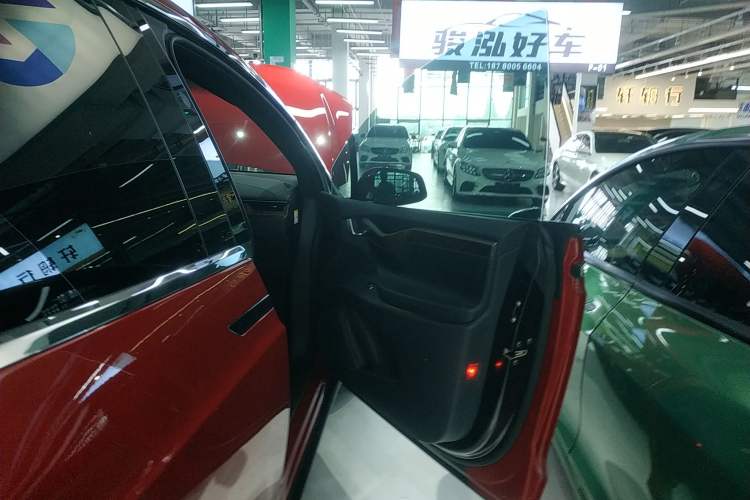 Used Tesla Model X 2019 Performance High-Performance Edition Right Front Door Interior