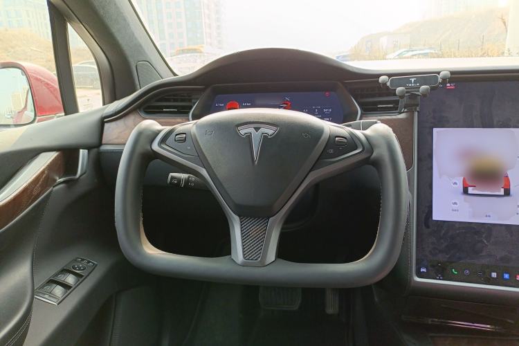 Used Tesla Model X 2019 Long-Range Version Steering Wheel