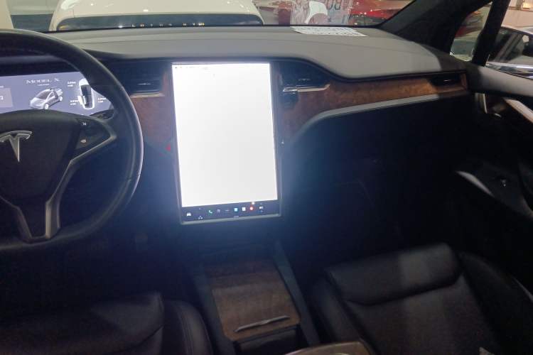 Used Tesla Model X 2019 Long-Range Version Audio And AC Panel
