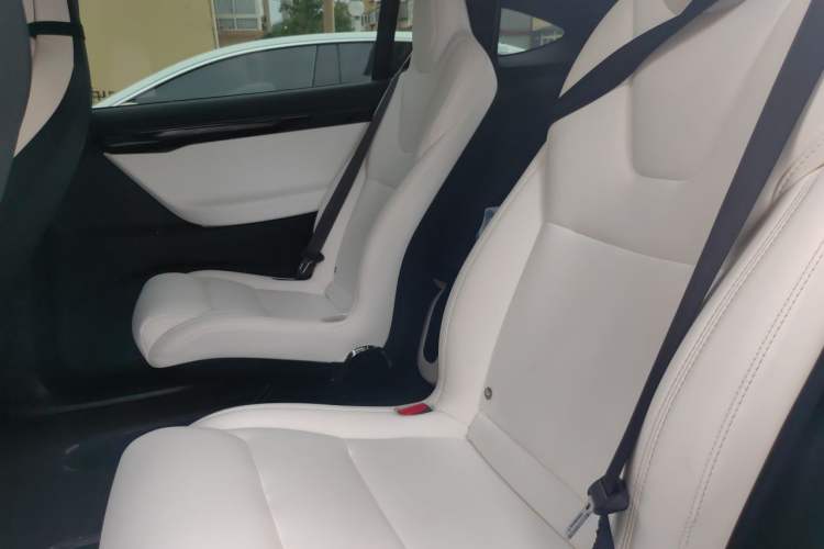 Used Tesla Model X 2019 Long-Range Version Left Rear Seat