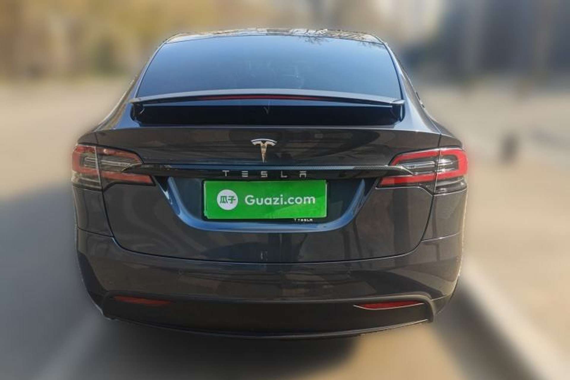 Used Tesla Model X 2019 Long-Range Version Rear