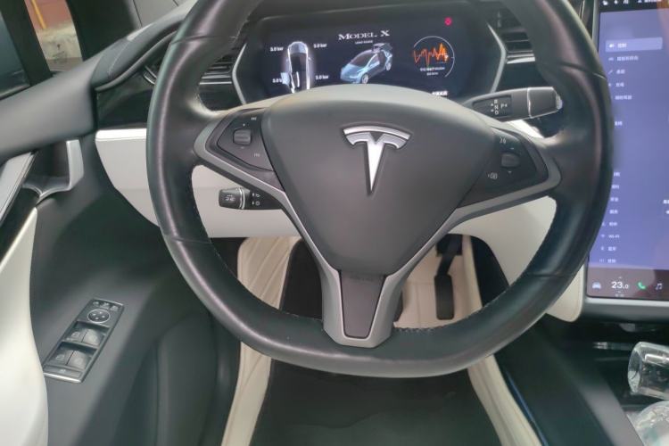 Used Tesla Model X 2019 Long-Range Version Steering Wheel
