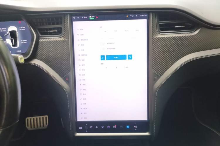 Used Tesla Model X 2019 Performance High-Performance Edition Audio And AC Panel