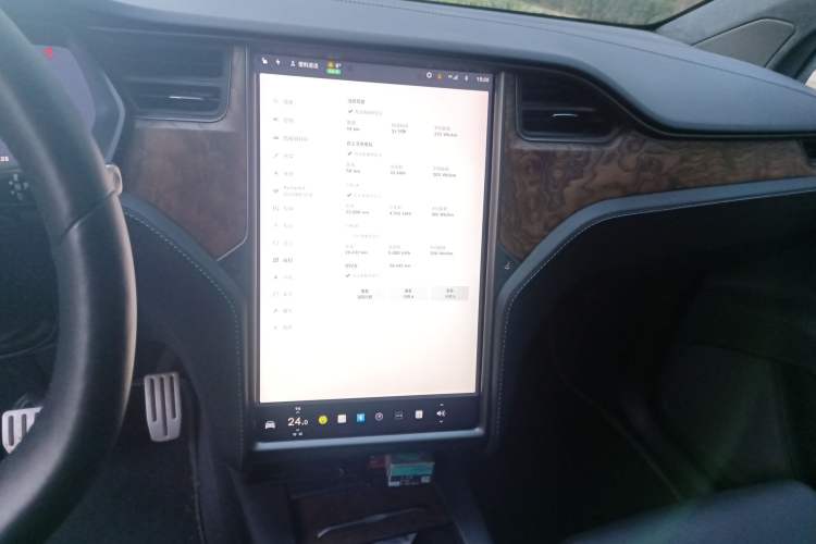 Used Tesla Model X 2019 Performance High-Performance Edition Audio And AC Panel