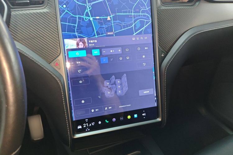Used Tesla Model X 2019 Performance High-Performance Edition Audio And AC Panel