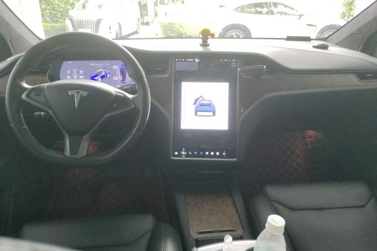 Used Tesla Model X 2019 Long-Range Version Center Console
