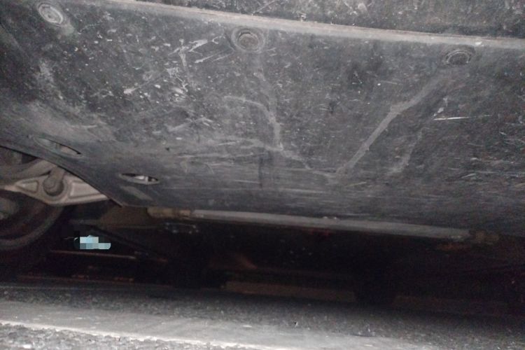 Used Tesla Model X 2019 Long-Range Version Chassis Front