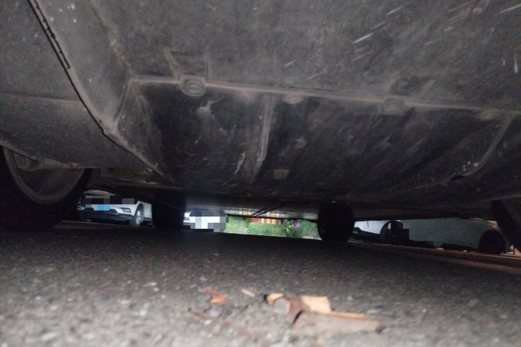 Used Tesla Model X 2019 Long-Range Version Chassis Rear