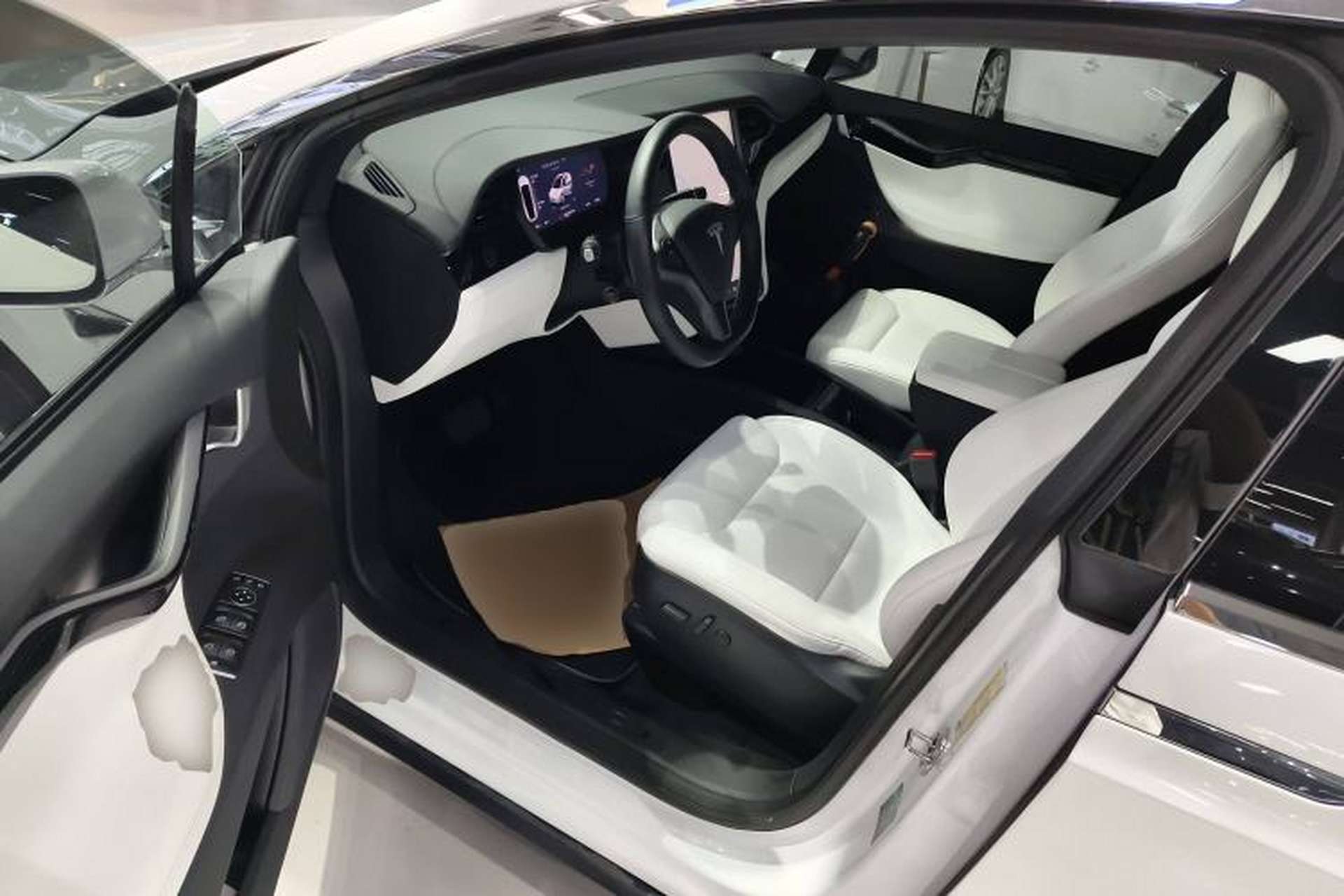Used Tesla Model X 2019 Long-Range Version Driver Seat