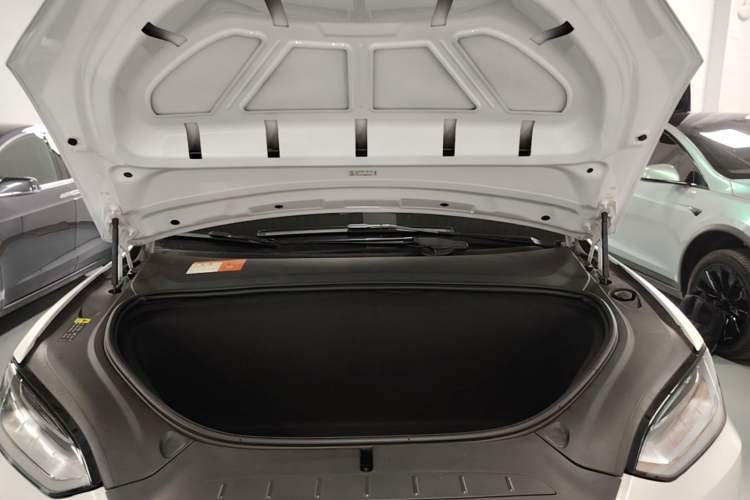 Used Tesla Model X 2019 Long-Range Version Engine Bay