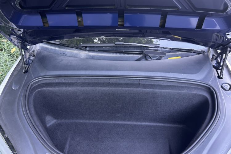 Used Tesla Model X 2019 Long-Range Version Engine Bay