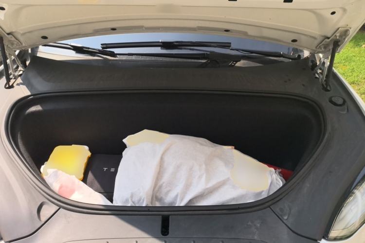 Used Tesla Model X 2019 Long-Range Version Engine Bay