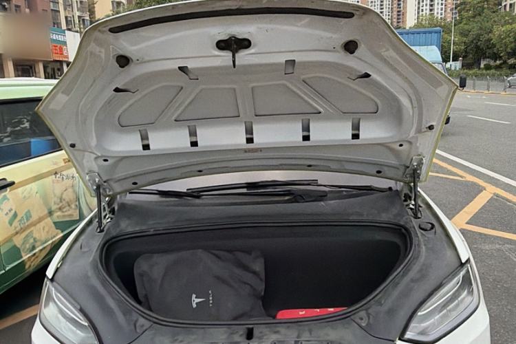 Used Tesla Model X 2019 Long-Range Version Engine Bay