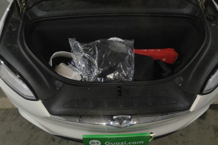 Used Tesla Model X 2019 Long-Range Version Engine Bay