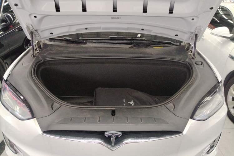 Used Tesla Model X 2019 Long-Range Version Engine Bay