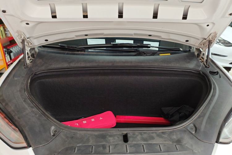 Used Tesla Model X 2019 Long-Range Version Engine Bay