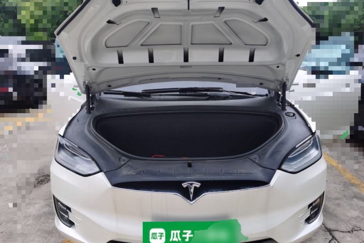 Used Tesla Model X 2019 Long-Range Version Engine Bay