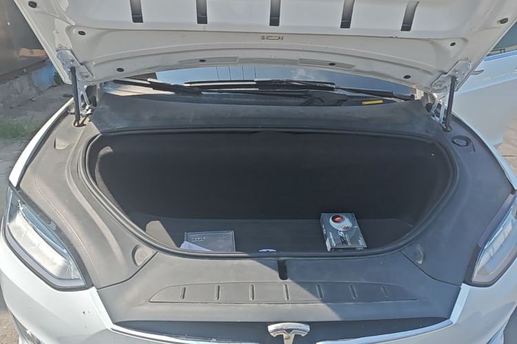 Used Tesla Model X 2019 Long-Range Version Engine Bay