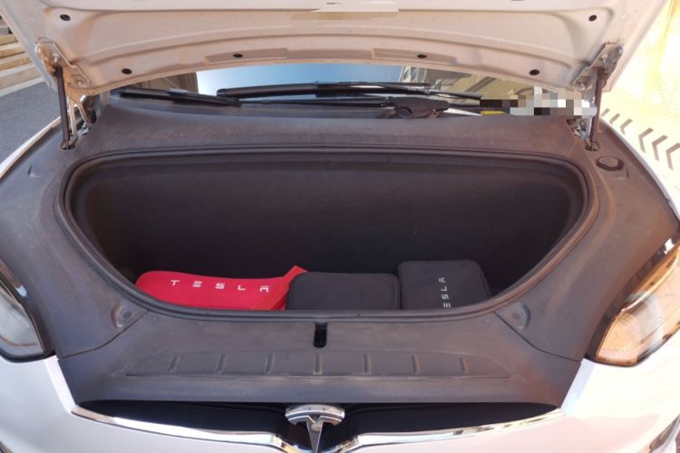 Used Tesla Model X 2019 Long-Range Version Engine Bay