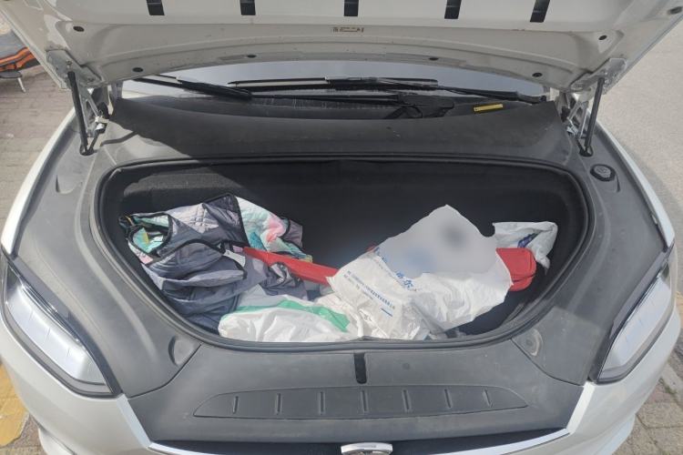 Used Tesla Model X 2019 Long-Range Version Engine Bay