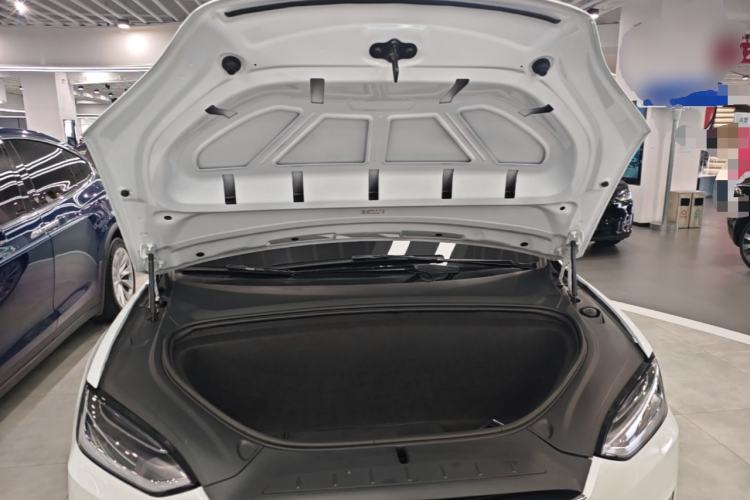 Used Tesla Model X 2019 Long-Range Version Engine Bay