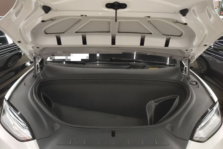 Used Tesla Model X 2019 Long-Range Version Engine Bay