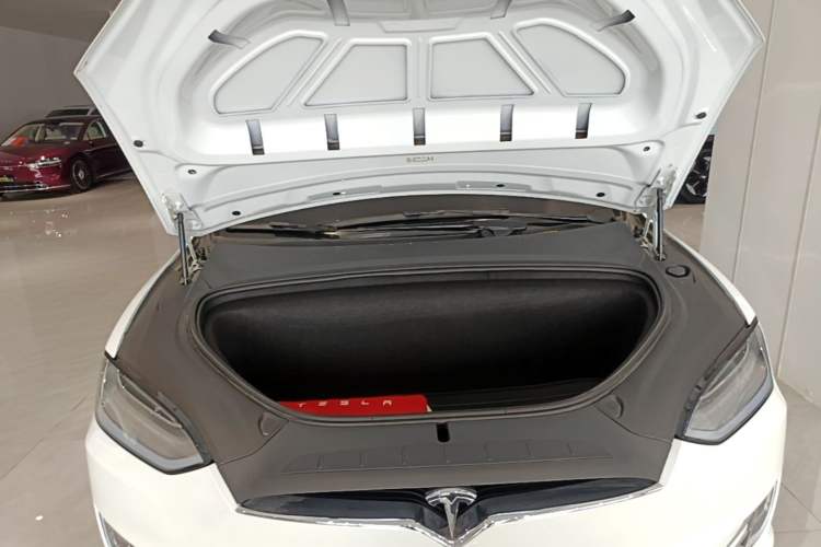 Used Tesla Model X 2019 Long-Range Version Engine Bay