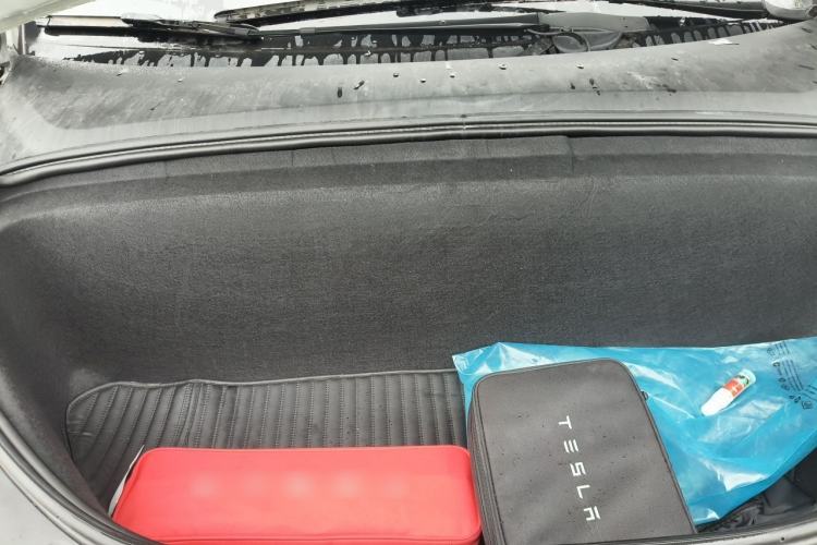 Used Tesla Model X 2019 Long-Range Version Engine Bay