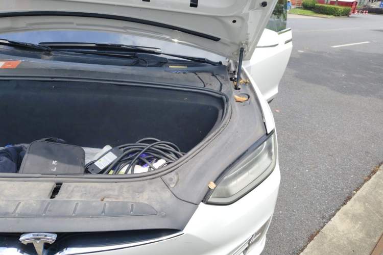 Used Tesla Model X 2019 Performance High-Performance Edition Engine Bay Left