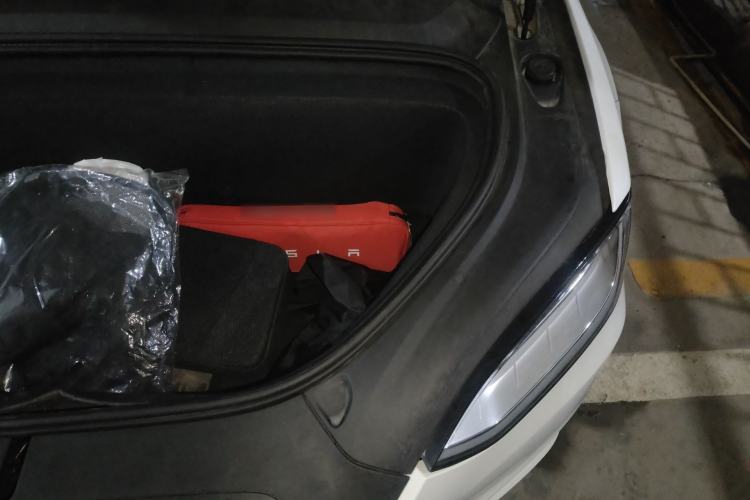 Used Tesla Model X 2019 Long-Range Version Engine Bay Left