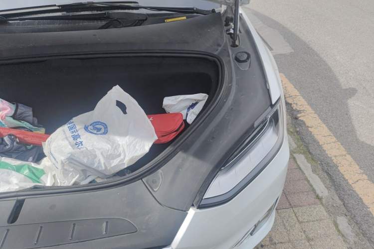 Used Tesla Model X 2019 Long-Range Version Engine Bay Left