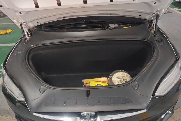 Used Tesla Model X 2019 Long-Range Version Engine Bay