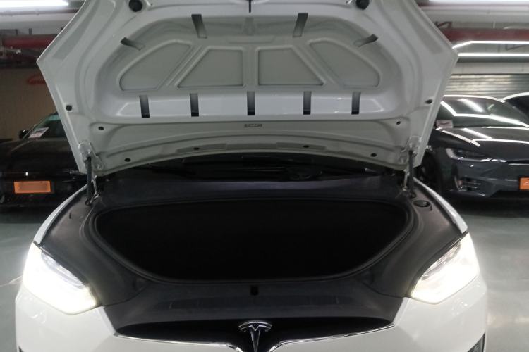 Used Tesla Model X 2019 Long-Range Version Engine Bay
