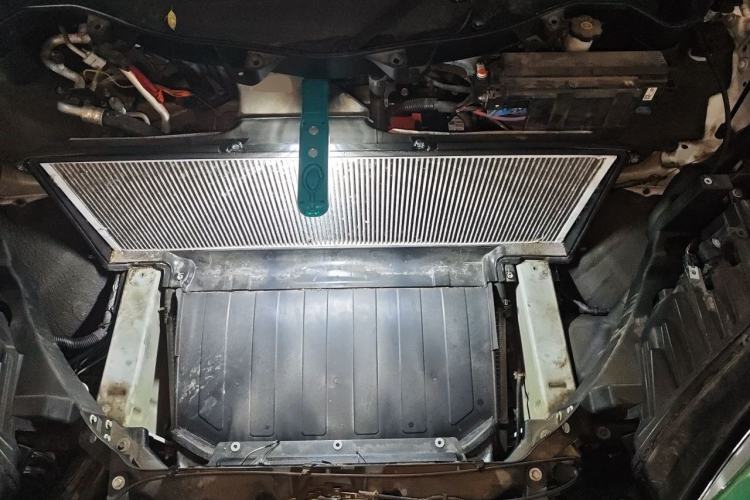 Used Tesla Model X 2019 Long-Range Version Engine Bay