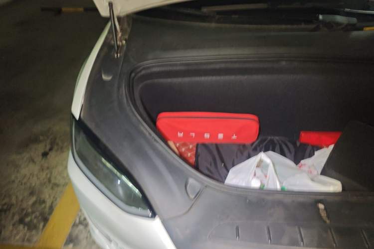 Used Tesla Model X 2019 Standard Range Version Engine Bay Right