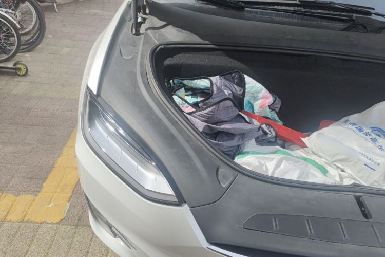 Used Tesla Model X 2019 Long-Range Version Engine Bay Right