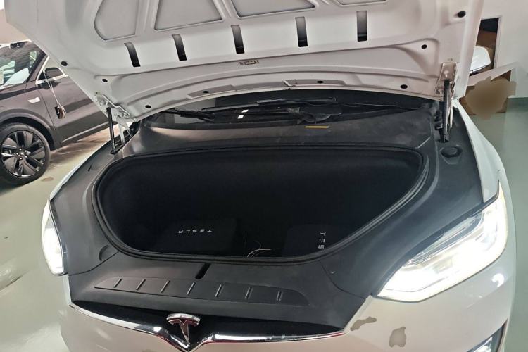 Used Tesla Model X 2019 Long-Range Version Engine Bay