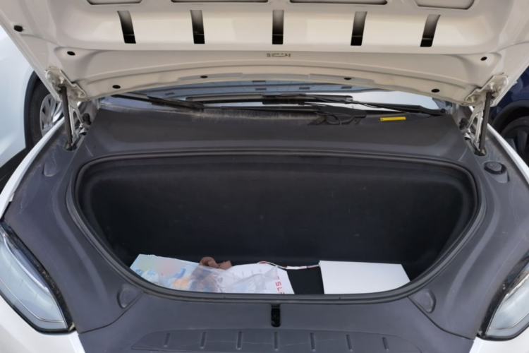 Used Tesla Model X 2019 Long-Range Version Engine Bay
