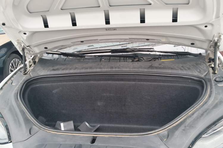 Used Tesla Model X 2019 Long-Range Version Engine Bay