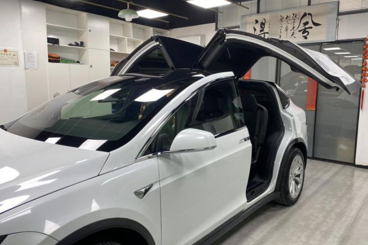Used Tesla Model X 2019 Long-Range Version Exterior 2