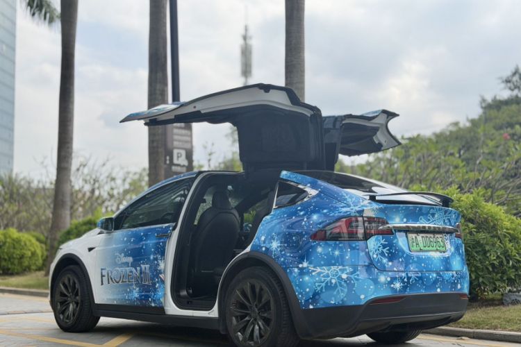 Used Tesla Model X 2019 Long-Range Version Exterior 3