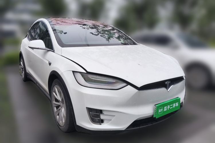 Used Tesla Model X 2019 Long-Range Version Front Right 45 Deg