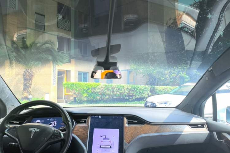 Used Tesla Model X 2019 Long-Range Version Headliner