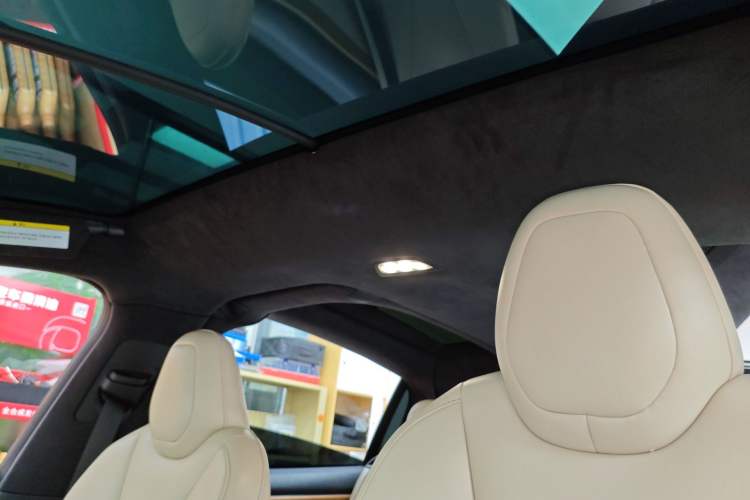Used Tesla Model X 2019 Long-Range Version Headliner