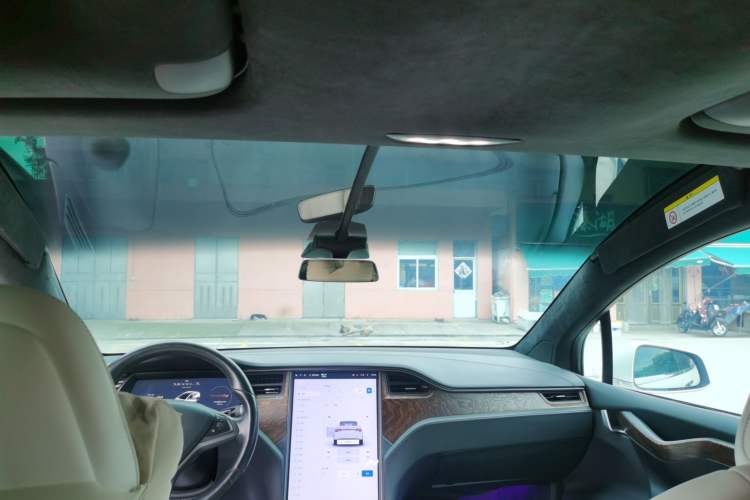 Used Tesla Model X 2019 Long-Range Version Headliner